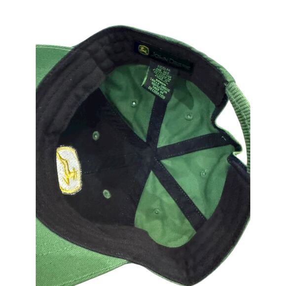 John Deere Toddler Embroidered Logo Cotton Cap Hat OS - Picture 4 of 5